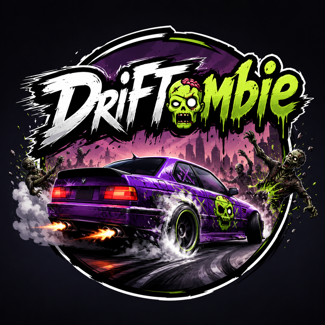 Driftombie - Drift or Die app icon placeholder