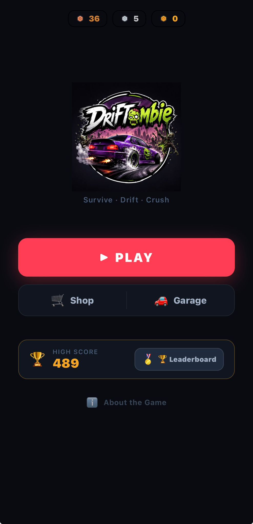 Driftombie - Drift or Die screenshot placeholder 1