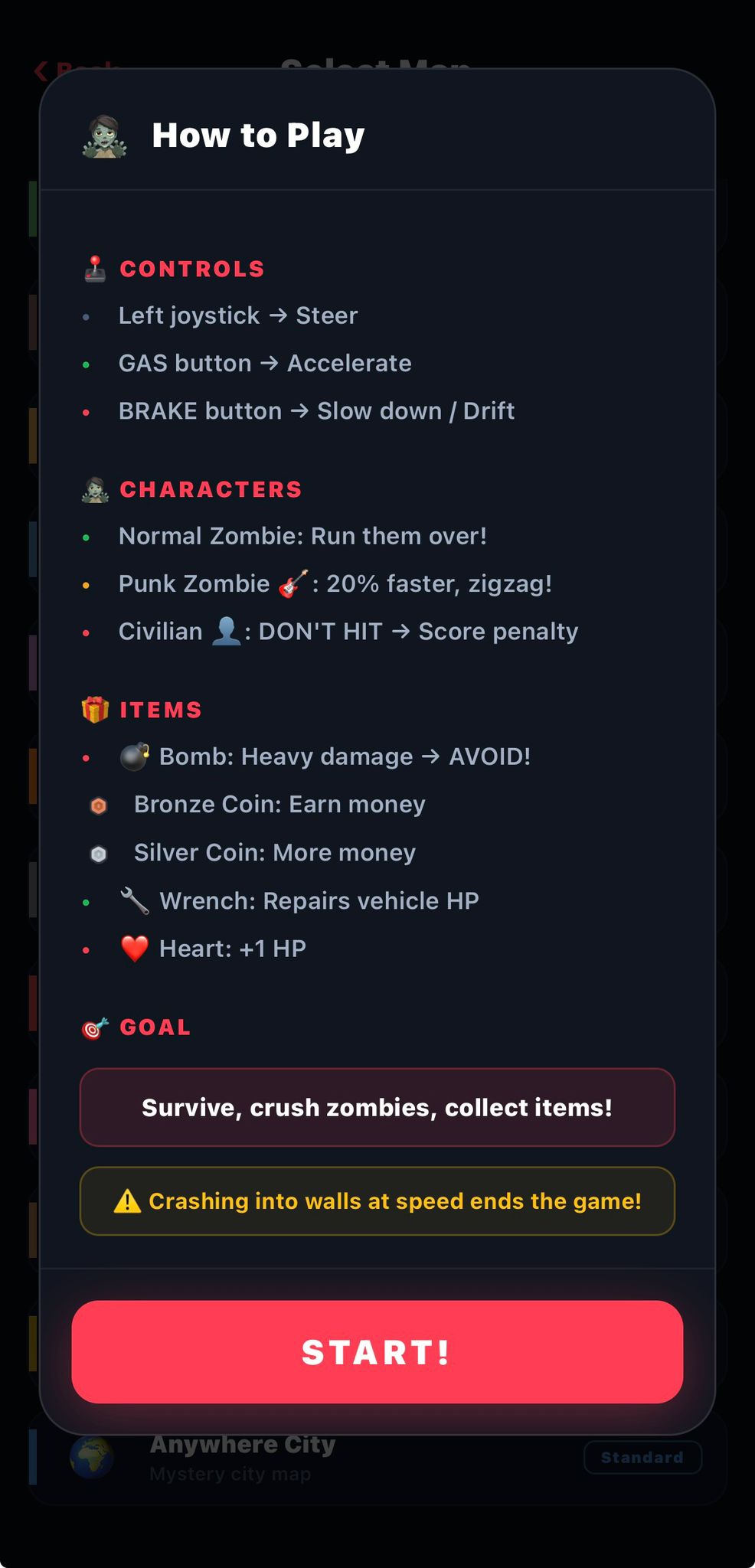 Driftombie - Drift or Die screenshot placeholder 2