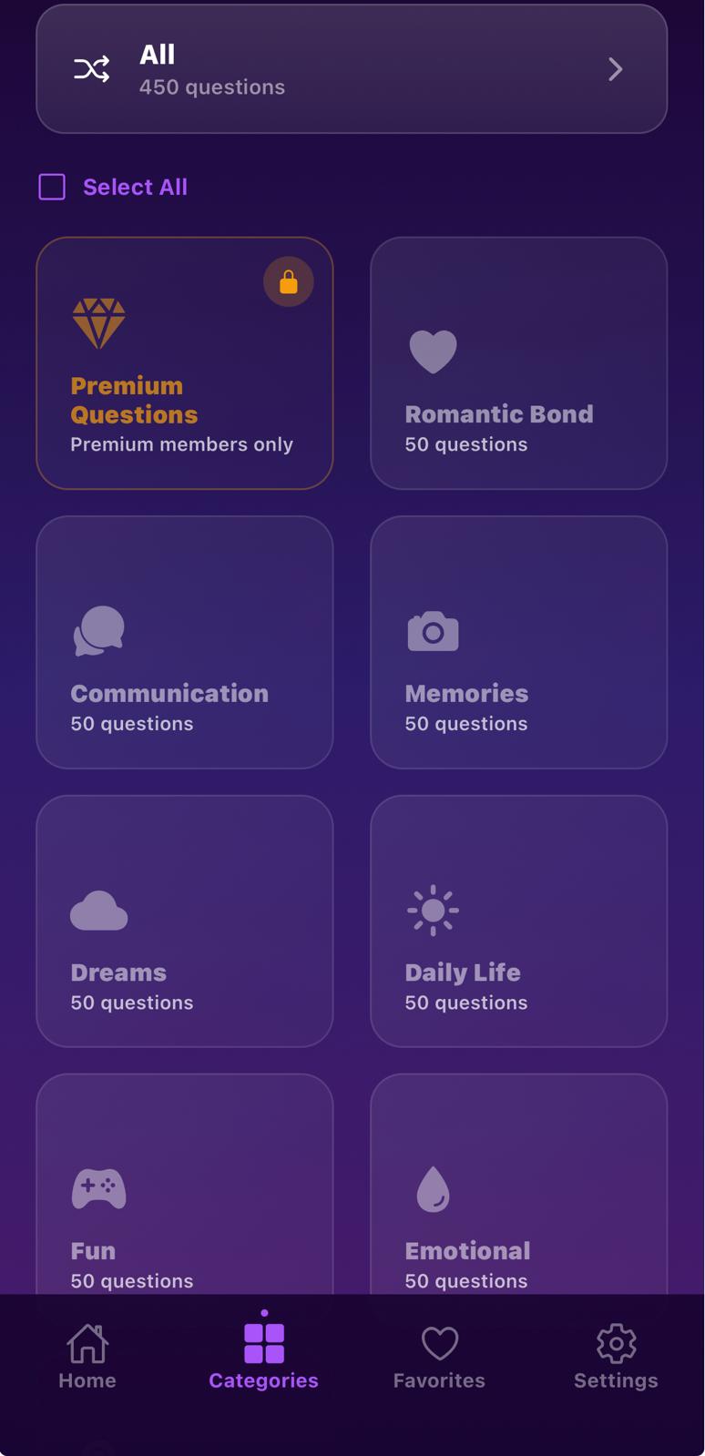 Love Cards: Couple Questions screenshot placeholder 4