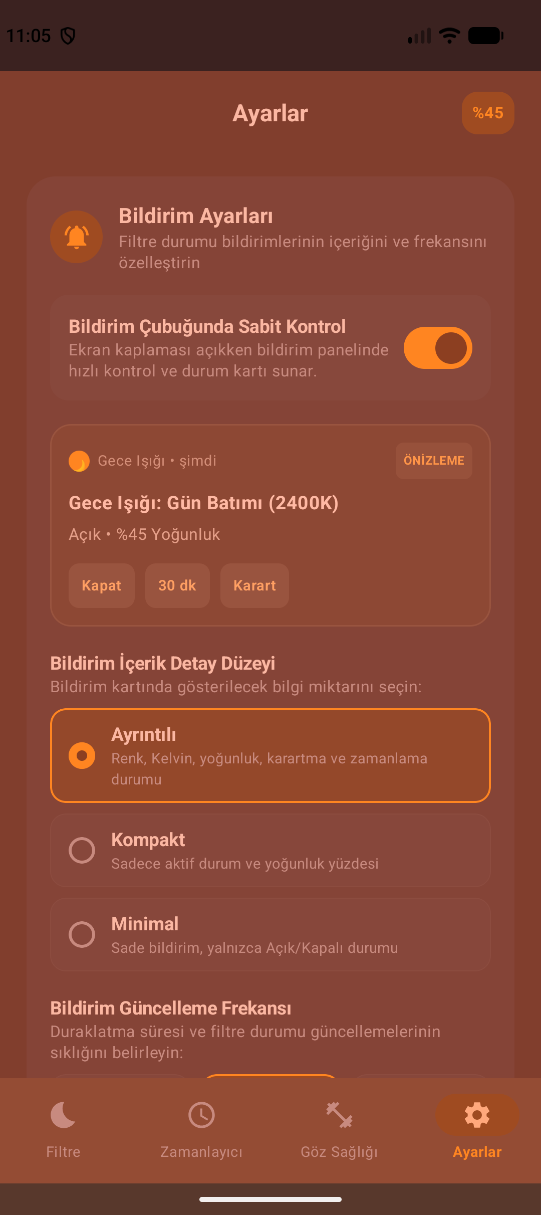 RestEye mobile app screenshot 4